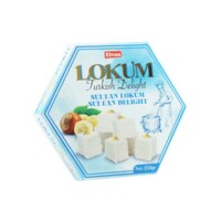 Sultan Turkish Delight with Hazelnut 250 gr (8.82oz)
