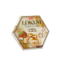 Turkish Delight with Almond Elvan - 250 gr (8.82oz)