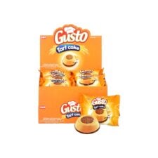 เค้กทาร์ต Cici Gusto พร้อมแยมส้มบรรจุในกล่อง 45 กรัม (1.58 ออนซ์) - 24 ชิ้น