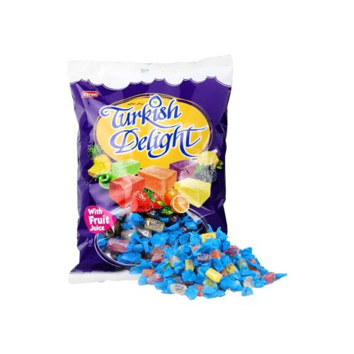 Elvan gummy candy with fruit flavor
