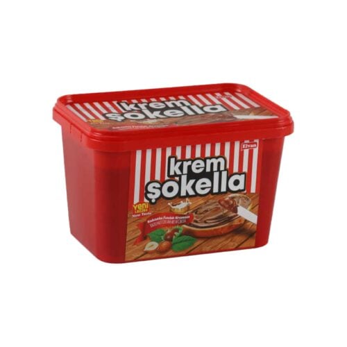 Elvan krem sokella hazelnut cream with cocoa 2000 gr (70. 54oz)