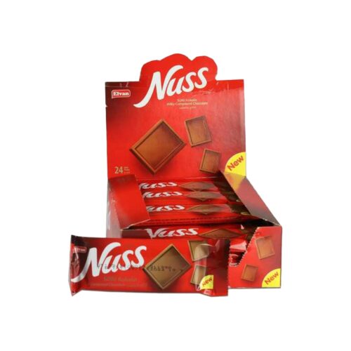 Elvan nuss milky compound chocolate in box