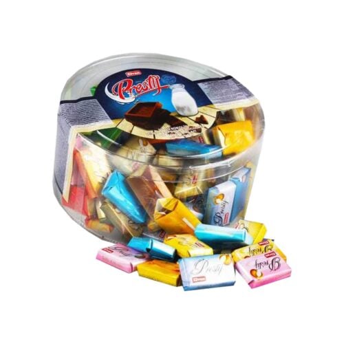Elvan prestij milky compound chocolate in box 450 gr (15. 87oz)