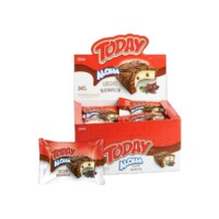 Elvan Today Aloha Chocolate Covered Cake with Marshmallow and Chocolate in Box 35 gr (1.23oz) - 24 Pieces