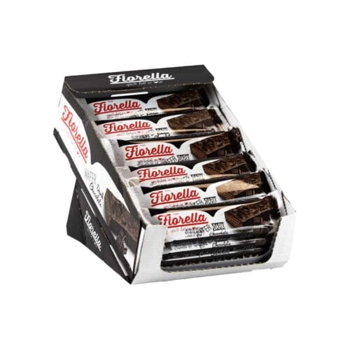 Fiorella Dark Chocolate Covered Wafer in Box 26 gr (0.91oz) - 24 Pieces