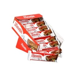 Oplatka Fiorella v mléčné čokoládě s lískooříškovým krémem v krabičce 26 g (0.91 oz) – 24 kusů