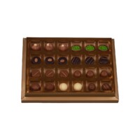 Vanelli Picasso Special Mixed Praline Chocolate in Pink Box 300 gr (10.59oz)-