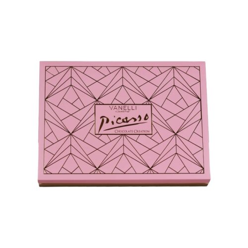 Vanelli Picasso Special Mixed Praline Chocolate in Pink Box 300 gr (10.59oz)