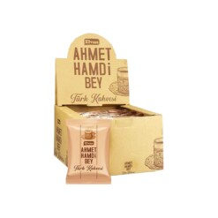 Elvan Ahmet Hamdi Bey Turkish Coffee in Box 100 gr (3.52oz) - 24 Pieces
