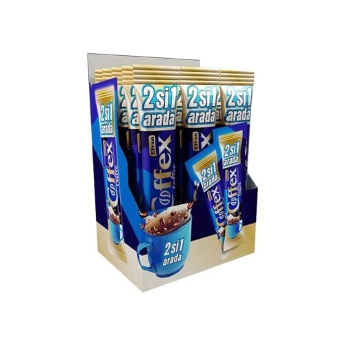 Elvan coffex instant coffee 2-in-1 in box 12 gr (0. 42oz) - 20 pieces