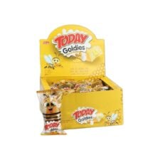 Elvan Today Goldies Cake with Milk and Honey in Box 35 gr (1.23oz) – 24 Pieces