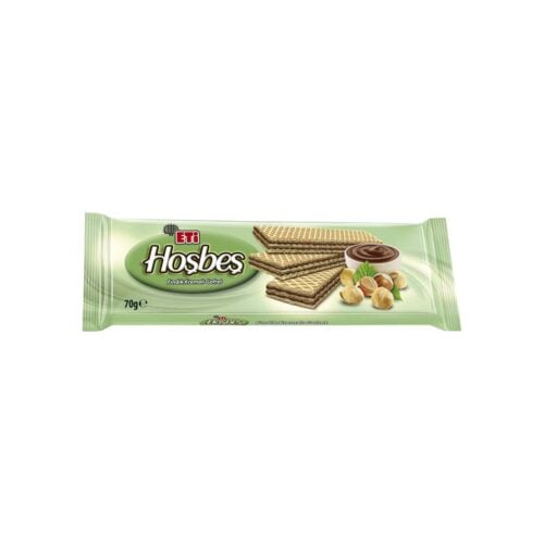 Eti hosbes wafers with hazelnut cream