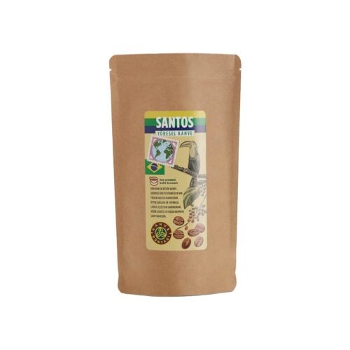 Kahve Dunyasi Pleasantly Aromatic Light Bodied Santos Filter Coffee 200 gr (7.05oz)