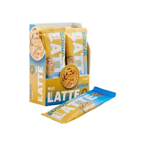 Kahve dunyasi special series banana flavored iced caffe latte 15 gr (0. 5oz) – 10 pieces