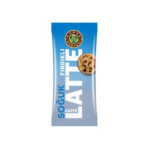 Kahve dunyasi special series fındık aromalı buzlu caffe latte 15 gr (0. 5oz) – 10 adet