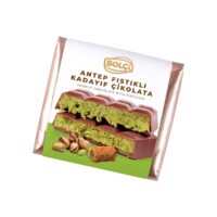 Milk Chocolate Filled with Pistachio and Kadayifi Bolci 100 gr (3.52oz)