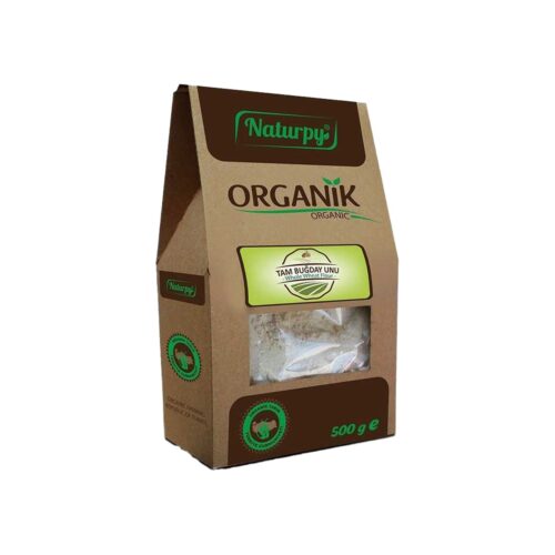 Naturpy organic whole wheat flour 500 gr (17. 64oz)
