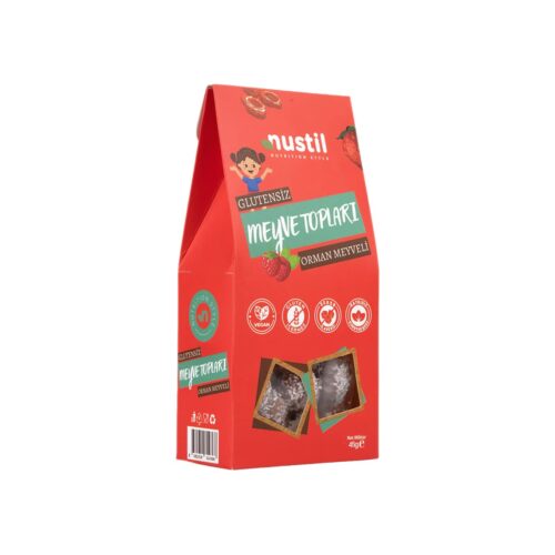Nustil gluten-free forest fruit balls 45 gr (1. 58oz)