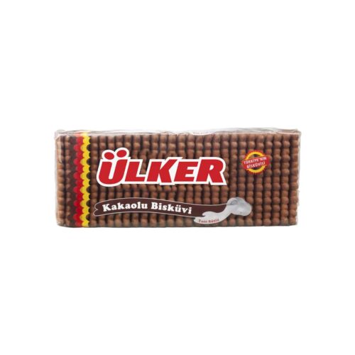 Petit beurre biscuits with cocoa ulker