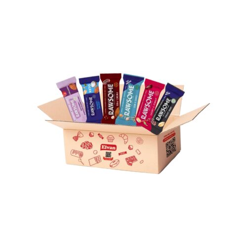 Rawsome mixed healthy snacks package - 6 pieces
