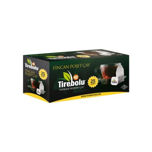 Turkish black tea bags tirebolu - 25 pieces