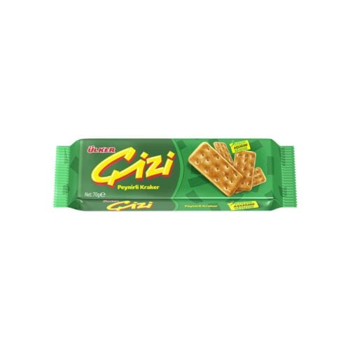 Ulker Cizi Salted Cracker with Cheese 70 gr (2.47oz)