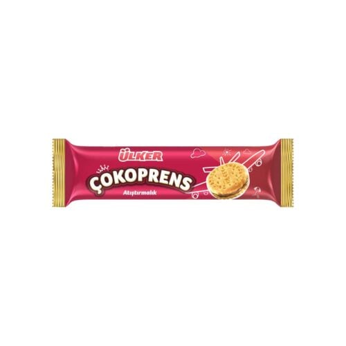 Ulker cokoprens mini cocoa hazelnut cream sandwich biscuit 80 gr (2. 82oz)
