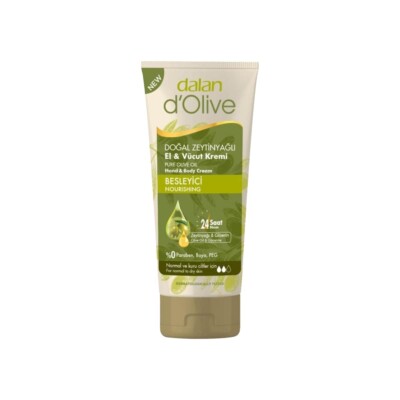 Dalan D'Olive Pure Olive Oil Nourishing Hand & Body Cream 75 ml (2.53floz)