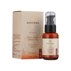 Organic Collagen Supporting Anti Aging Cream Bioterra 50 ml (1.69floz)