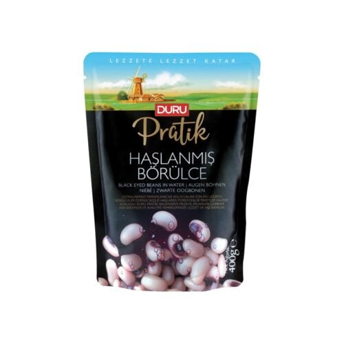 Ervilhas pretas cozidas práticas duru bulgur 400 gr (14. 10oz)