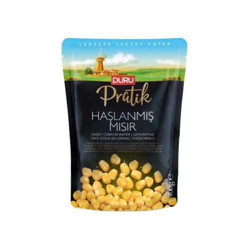 Práctico maíz dulce hervido bulgur duru 400 gr (14 oz)