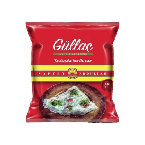 Traditional gullac dessert sheets kirimli gullaclari