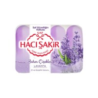 Turkish Beauty Soap with Lavender Haci Sakir 70 gr (2.46oz) x4