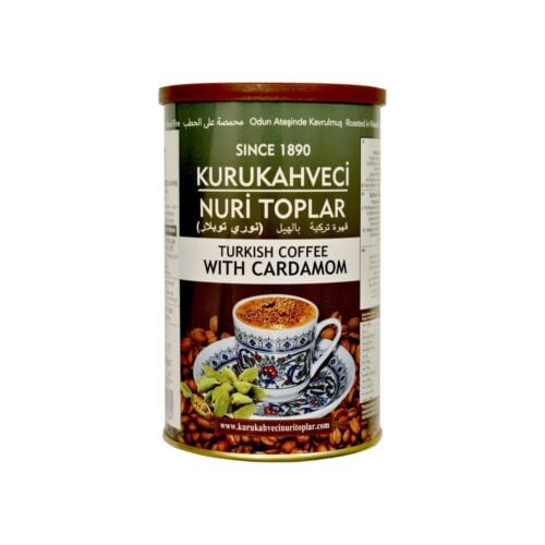 Turkish coffee with cardamom kuru kahveci nuri toplar 250 gr (8. 82oz)