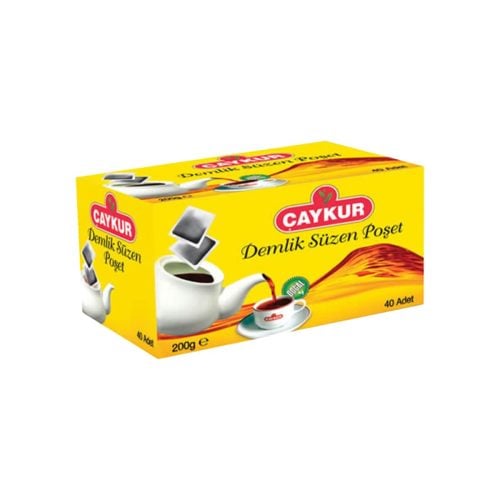 Turkish Teapot Sachets Black Tea Caykur 200 gr (7.06oz)