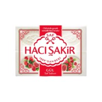 Turkish Traditional Hammam Soap with Rose Haci Sakir 150 gr (5.29oz) x 4