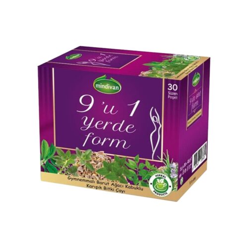 9-in-1 form mixed herbal tea mindivan 45 gr (1. 58oz)