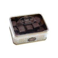Dark Chocolate Covered Banana and Orange Flavored Mini Turkish Delight Lokum Atolyesi 150 gr (5.29oz)