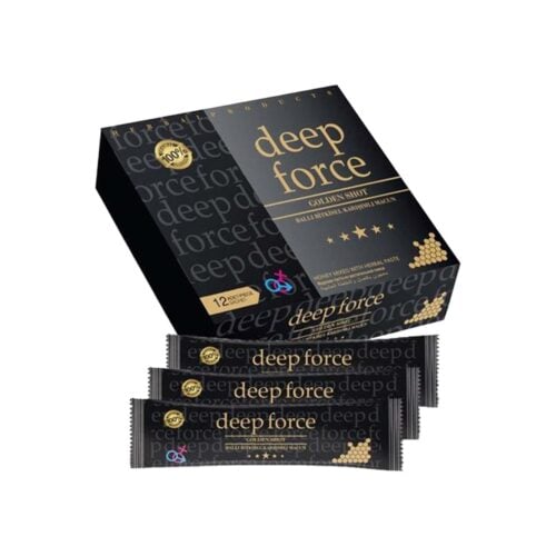 Deep force golden shot honey mixed with herbal paste stick 15 gr (0. 52oz) - 12 pieces