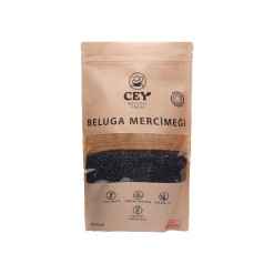 Gluten-Free Beluga Lentil Cey Natural Foods 500 gr (17.63oz)