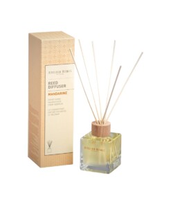 Mandarine Scented Bamboo Stick Air Freshener Atelier Rebul 120 ml (4.05floz)