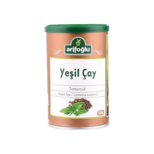 Natural budding green tea arifoglu 100 gr (3. 52oz)