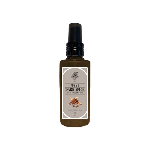 Rebul Dark Spice Cologne Spray for Men in Plastic Bottle