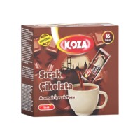 Single Serving Hot Chocolate Flavored Drink Powder Koza 8 gr (0.28oz) - 16 Pieces