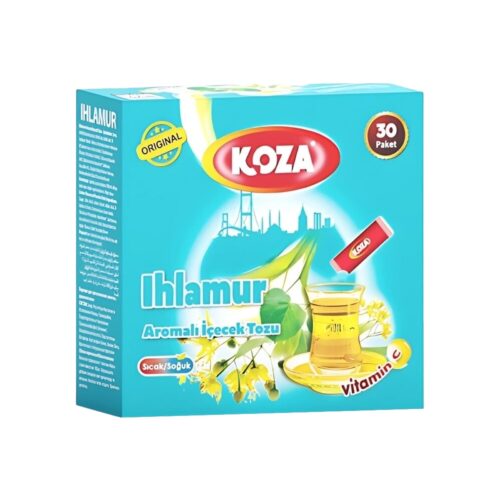 Single serving linden flavored powdered drink koza 1. 5 gr (0. 05oz) x50