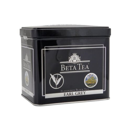 Bergamot Flavored Earl Grey Black Tea in Metal Box Beta Tea