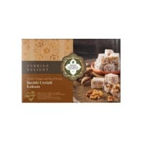 Coconut Coated Turkish Delight with Fig and Walnut Safranbolu Lokumcusu