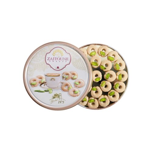 Turkish Graybah with Pistachio Zaitoune