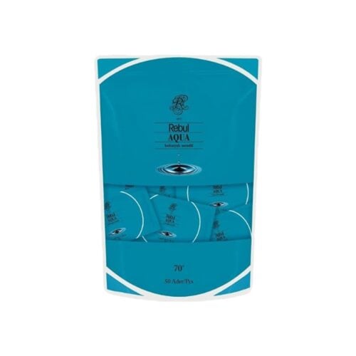Aqua refreshing wipes rebul jcr – pack of 50