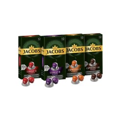 Jacobs Starter Pack 4 Varieties 10 Capsule Coffee